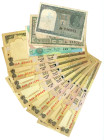 India Lot of 11 Banknotes Different Dates
VF