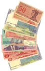 Indonesia Lot of 10 Banknotes 1964 - 2000
P# , F-VF