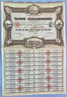France Sté Française des Wagons Aérothermiques Paris Share of 500 Francs 1907
# 1085; only 5400 issued; VF