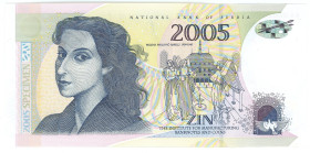 Serbia National Bank of Serbia Test Note 2005 Specimen
P# , # AA 0002005; Milena Pavlovic-Barilla With Original Package & Booklet