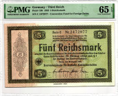 Germany - Third Reich 5 Reichsmark 1933 PMG 65 EPQ Gem Uncirculated
#REF!