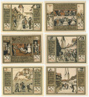 Germany - Weimar Republic Quedlinburg 4 x 50 Pfennig 1921 All Different
AUNC