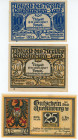 Germany - Weimar Republic Quedlinburg 10 - 25 - 50 Pfennig 1923 -1924
AUNC