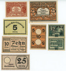 Germany - Weimar Republic Quedlinburg Lot of 7 Notes 1923
XF-UNC