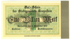 Germany - Weimar Republic 1 Billion Mark 1923
UNC