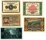 Germany - Weimar Republic Lot of 5 x 50 Pfennig 1921
UNC
