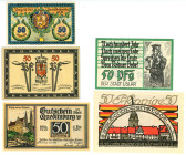 Germany - Weimar Republic Lot of 5 x 50 Pfennig 1921
UNC