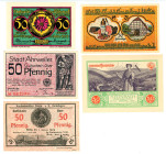 Germany - Weimar Republic Lot of 5 x 50 Pfennig 1921
UNC