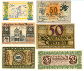 Germany - Weimar Republic Lot of 6 x 50 Pfennig 1921
UNC