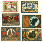 Germany - Weimar Republic Lot of 6 x 50 Pfennig 1921
UNC