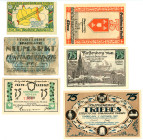 Germany - Weimar Republic Lot of 6 x 75 Pfennig 1921
UNC