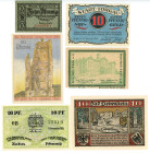 Germany - Weimar Republic Lot of 6 x 10 Pfennig 1921
UNC