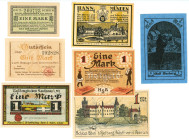 Germany - Weimar Republic Lot of 7 x 1 Mark 1921
UNC