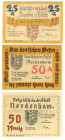 Germany - Weimar Republic Oldenburg Nordenham Lot of 3 Notgelds 1921
N# 322159; UNC