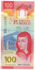 Mexico 100 Pesos 2021
N# 244911; # BB1135430; UNC