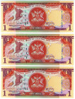Trinidad & Tobago 3 x 1 Dollar 2006
P# 46, N# 204243; UNC