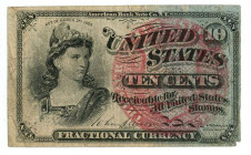 United States 10 Cents 1863
P# 115, N# 225315; VF