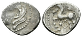 Celtic, Bituriges Cubi Quinarius I century BC (Starting Bid £ 1)