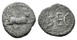 Bruttium, Rhegium Litra circa 480-462 - Ex Naville Numismatics sale 87, 91. (Starting Bid £ 1)