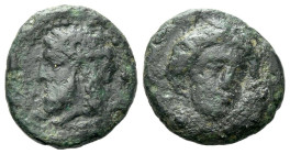 Sicily, Gela Bronze circa IV century BC - Ex Naville Numismatics sale 53, 37. From the E.E. Clain-Stefanelli collection. (Starting Bid £ 1)