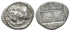 Macedonia, Acanthus Tetrobol circa 470-390 (Starting Bid £ 1)