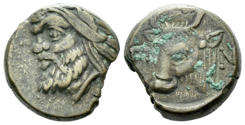 Thracian Chersonesus, Panticapeum Bronze circa 325-310, Æ 15.00 mm., 4.67 g.

...