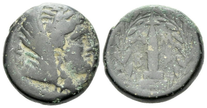 Epirus, Ambracia Bronze circa 148-100, Æ 19.00 mm., 7.28 g.

About VF