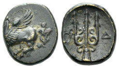 Acarnania, Leucas Bronze circa 350-250 - Ex Naville Numismatics sale 68, 52 (Starting Bid £ 1)