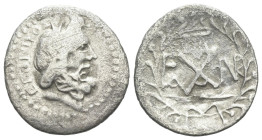 Achaia, Elis, Achaian league Drachm, magistrate Nikos circa 50-25 - Ex Naville Numismatics sale 68, 70. (Starting Bid £ 1)