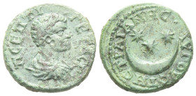 Thrace, Anchialus Geta caesar, 198-209 Bronze circa 198-209 - (Starting Bid £ 1)