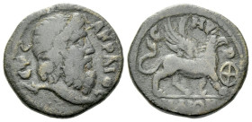 Ionia, Smyrna Pseudo-autonomous issue Bronze circa 175-200 - Ex Naville Numismatics sale 53, 196. From the E.E. Clain-Stefanelli collection. Privately...