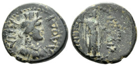 Phrygia, Laodicea Pseudo-autonomous issue Bronze, Zenonis magistrate circa 54-68 - Ex Roma Numismatics e-sale 110, 421. (Starting Bid £ 1)