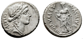 Roman Republic, silver denarius 49 BC. Junius Brutus Albinus