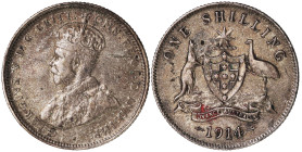 Australia 1 Shilling 1914