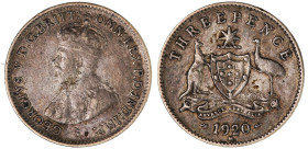 Australia 3 Pence 1920