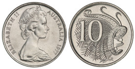Australia 10 Cents 1977