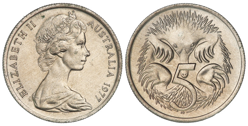 KM-64; Queen Elizabeth II (2nd Portrait); Copper-nickel; Proof