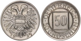 Austria 50 Groschen 1934