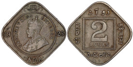 British India 2 Annas 1923