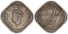 British India 2 Annas 1940