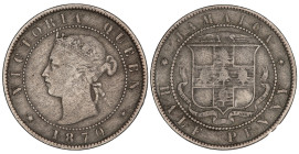 Jamaica ½ Penny 1870