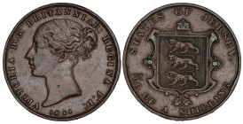 Jersey 1⁄26 Shilling 1851