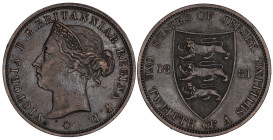 Jersey 1⁄12 Shilling 1881