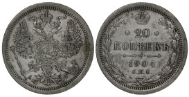 Russia 20 Kopeks 1904