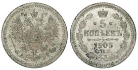 Russia 5 Kopeks 1905