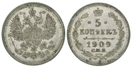 Russia 5 Kopeks 1909