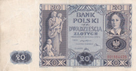 Poland 20 Zlotys 1936