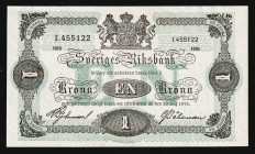 Sweden 1 Krona 1916