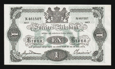 Sweden 1 Krona 1917