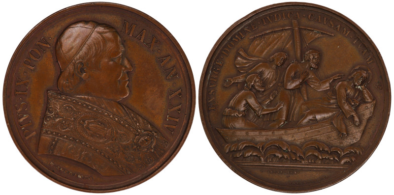 AE medal 1869 v. Speranza and Galli. To strengthen the political power of the Po...